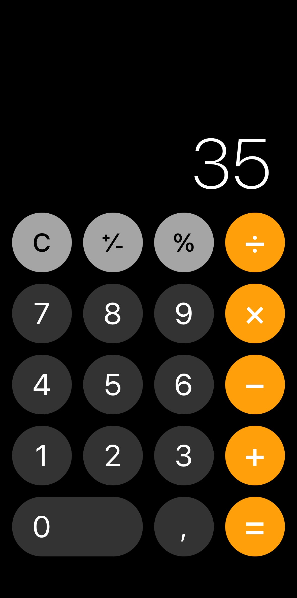 How do I calculate an equation faster on my iPhone or iPad?