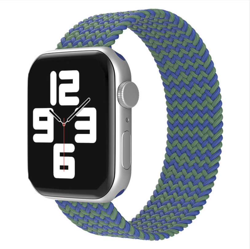 Elastiske Flettet Urremme til Apple Watch