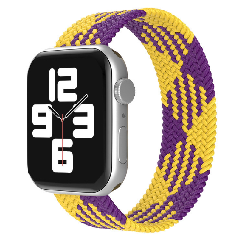 Elastiske Flettet Urremme til Apple Watch