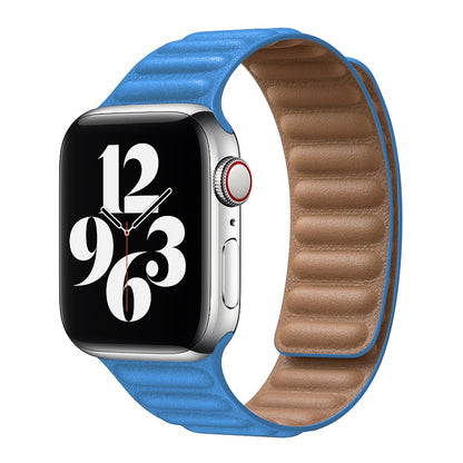 Magnetisk Lædder Apple Watch Remme