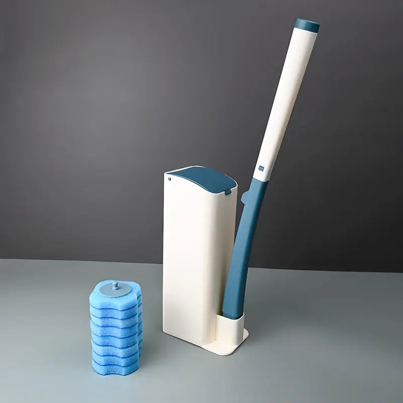 Toiletbørste med Skiftbare Børstehoveder