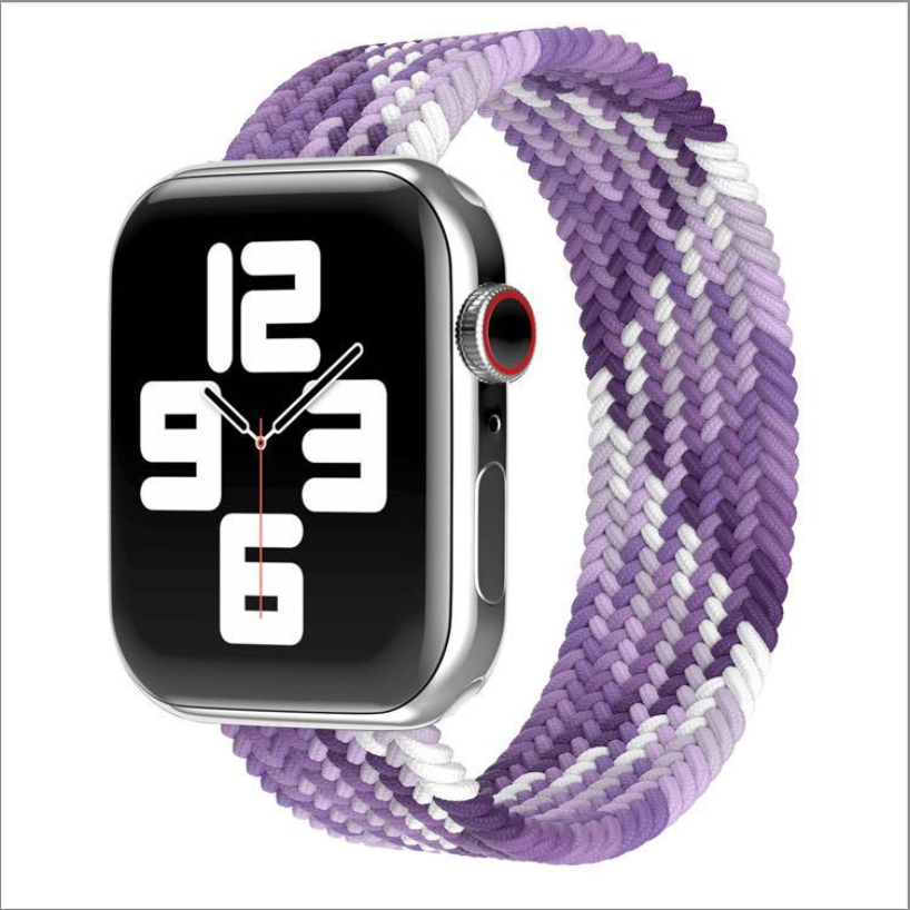 Elastiske Flettet Urremme til Apple Watch