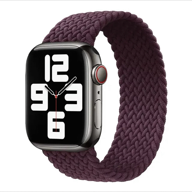 Elastiske Flettet Urremme til Apple Watch