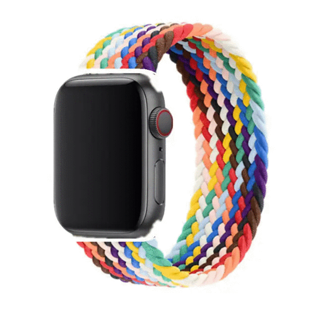 Elastiske Flettet Urremme til Apple Watch