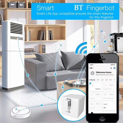 Smart FingerBot (tænd og sluk kontakter og knapper med din telefon)